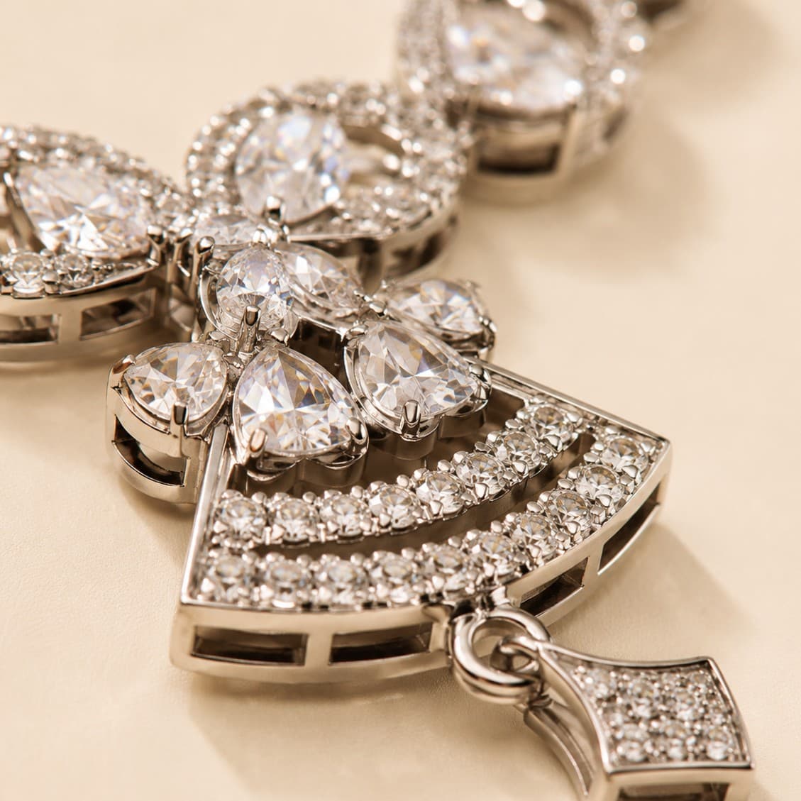 Celestial Grace CZ Necklace Set